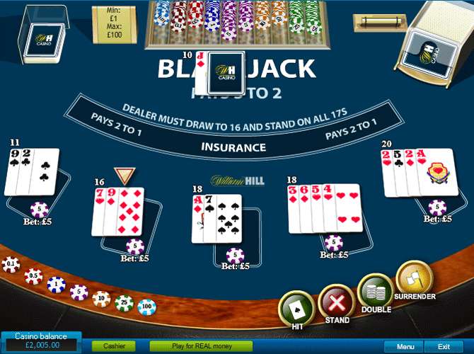 Quick Play Blackjack 20991